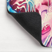 Tapis De Souris Aquarelle de méduse art océanique (Coin)