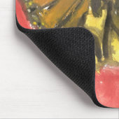 Tapis De Souris Aquarelle de papillon (Coin)