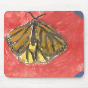 Tapis De Souris Aquarelle de papillon