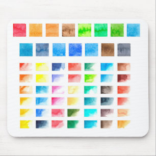 Tapis De Souris Aquarelle design créatif.