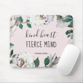 Tapis De Souris Aquarelle du coeur nature Fierce Mince Mousepad fl (Avec souris)