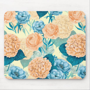 Tapis De Souris Aquarelle du jardin de printemps