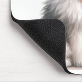 Tapis De Souris Aquarelle et son chien (Coin)