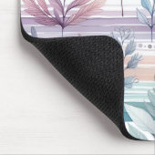 Tapis De Souris Aquarelle Florale Souris (Coin)