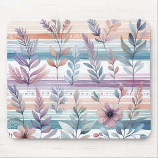 Tapis De Souris Aquarelle Florale Souris