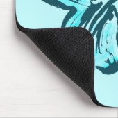 Tapis De Souris Aquarelle Hibiscus Mousepties (Coin)