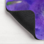 Tapis De Souris Aquarelle Iris Flower Purple (Coin)