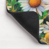 Tapis De Souris Aquarelle Jardin Fleurs Faisy (Coin)