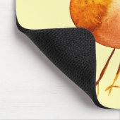 Tapis De Souris Aquarelle jaune mignon (Coin)