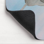 Tapis De Souris Aquarelle Mammifère Marin Narwhal (Coin)
