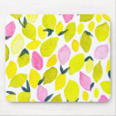 Tapis De Souris Aquarelle mignonne de citron (Devant)