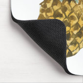 Tapis De Souris Aquarelle moderne ananas et citation amusante posi (Coin)