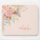 Tapis De Souris Aquarelle monographique Floral (Devant)