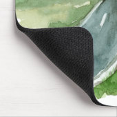 Tapis De Souris Aquarelle Nature Commençons la prochaine aventure (Coin)