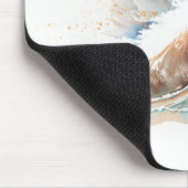 Tapis De Souris Aquarelle Ocean Wave (Coin)