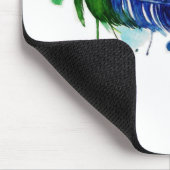Tapis De Souris Aquarelle Peinte (Coin)