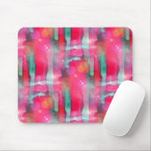 Tapis De Souris Aquarelle peinte par résumé d'éclat de Sun (Avec souris)