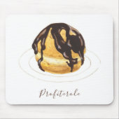 Tapis De Souris Aquarelle profiterole (Devant)