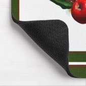 Tapis De Souris Aquarelle Rouge (Coin)