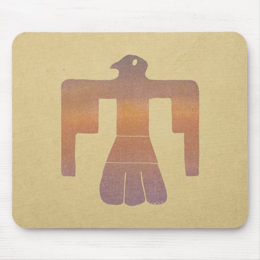 Tapis De Souris Aquarelle Thunderbird (Devant)