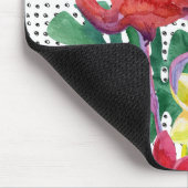 Tapis De Souris Aquarelle tropicale (Coin)