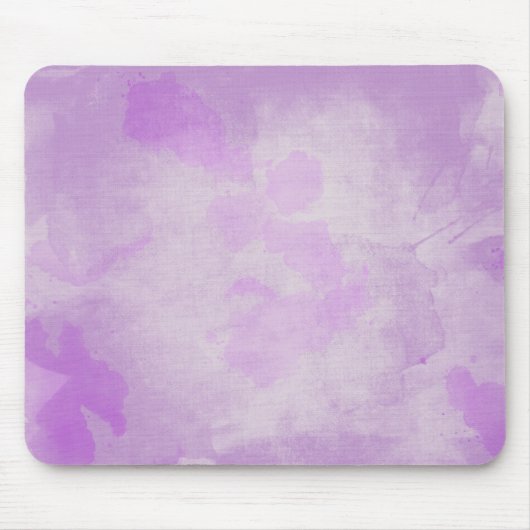 Tapis De Souris Aquarelle violet (Devant)