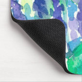 Tapis De Souris Aquarelle violette Fleurs de Lavande (Coin)