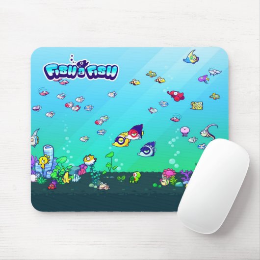 Tapis De Souris Aquarium Mousepad (Avec souris)