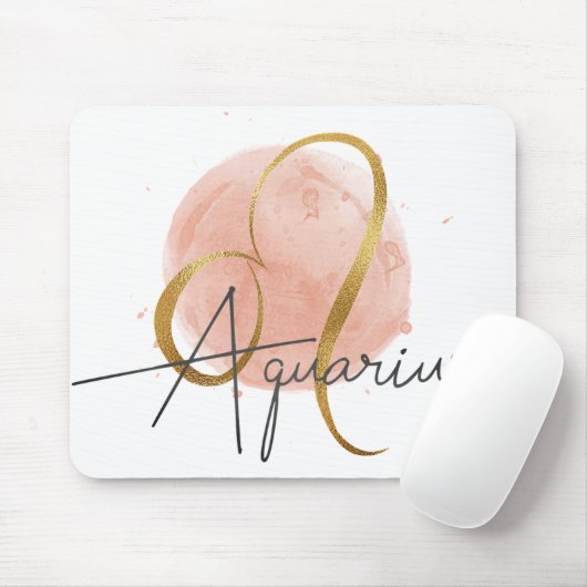 Tapis De Souris Aquarius (Avec souris)