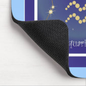 Tapis De Souris Aquarius Janvier 21 à février 18 Mauspad (Coin)
