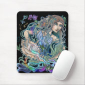 Tapis De Souris Aquarius Zodiac (Avec souris)