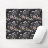Tapis De Souris Aquatic animals pattern | ocean underwater life 20 (Avec souris)