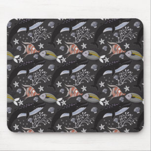Tapis De Souris Aquatic animals pattern   ocean underwater life 20