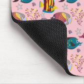 Tapis De Souris Aquatic animals pattern | ocean underwater life 3 (Coin)