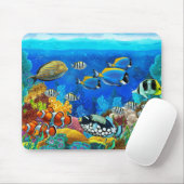 Tapis De Souris Aquatic mouse (Avec souris)