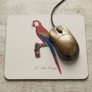 Tapis De Souris Ara rouge ou Ara macao, Ara macao