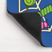 Tapis De Souris Araignée de bonbons (Coin)