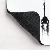 Tapis De Souris Araignée fumée morte pendue par son Web (Coin)