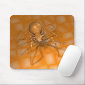 Tapis De Souris Araignée orange (Avec souris)