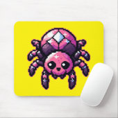 Tapis De Souris Araignée Pixel mignonne (Avec souris)