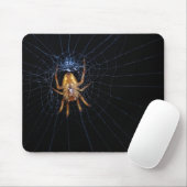 Tapis De Souris Araignée sur toile d'araignée (Avec souris)