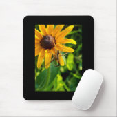Tapis De Souris Araignée sur Tournesol Mousepad (Avec souris)