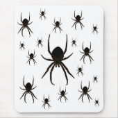 Tapis De Souris Araignées noires, arachnides (Devant)
