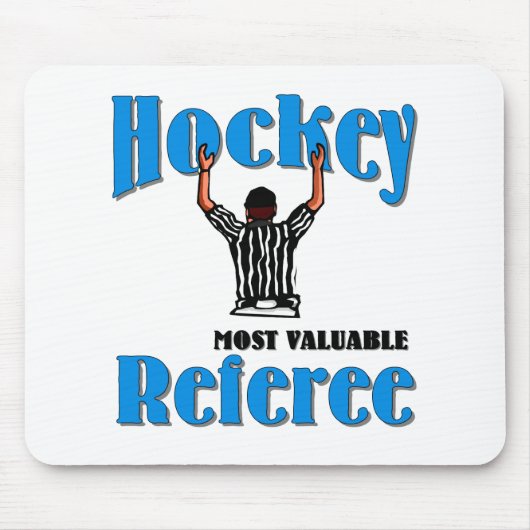Tapis De Souris Arbitre d'hockey (Devant)