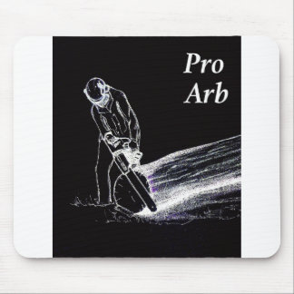 Tapis De Souris Arboriste Chainsaw