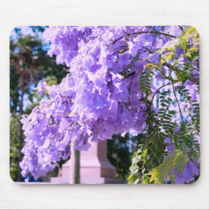 Tapis De Souris Arbre à cloche mauve