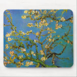 Tapis De Souris Arbre aux amandes en fleurs par Vincent van Gogh<br><div class="desc">Floraison d'amandiers (1890) par Van Gogh est un post impressionnisme vintage d'art floral encore vie peinture. Branche d'un amandier en fleurs dans un jardin de printemps avec le ciel bleu en arrière - plan. Belles fleurs blanches fleuries. À propos de l'artiste : Vincent Willem van Gogh (1853-1890) était un peintre...</div>