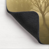 Tapis de souris Arbre Brouillard Doré (Coin)