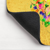 Tapis De Souris Arbre coloré aquarelle (Coin)