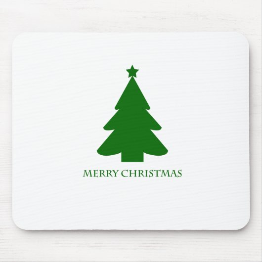 Tapis De Souris Arbre cristal vert simple (Devant)
